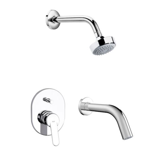 Griferia Roca Victoria Ducha Embutir Con Transferencia