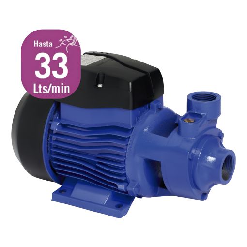 Bomba Periferica Pluvius Con Qb-60 1/2hp 0,5hp C/turbina