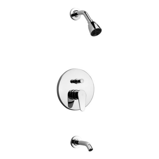 Griferia Fv Compacta Ducha Embutir Con Transferencia