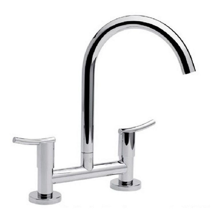 Grifería Fv Libby Lever Cocina Mesada 0428/39 Cromo