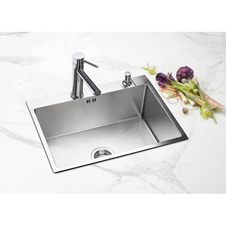 Bacha Acero Inoxidable Mi Pileta 715e Con Dosificador Encast - Imagen 3