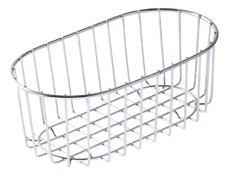 Cesto Escurridor Piletin Accesorios De Cocina Mi Pileta 4000 Cromo - Imagen 2