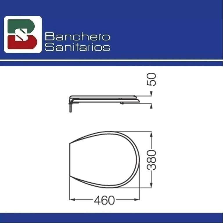 Tapa Asiento Ferrum Traful Pilar Tpxt Hdf Herraje Plastico Color Blanco - Imagen 3