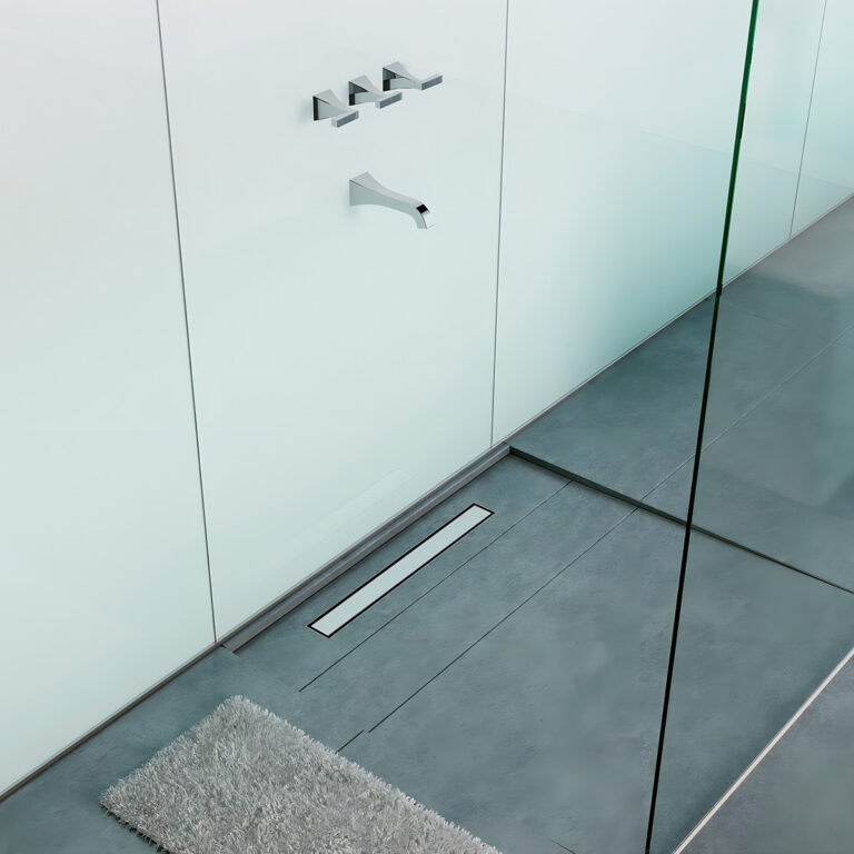 Rejilla Desague Lineal Ducha Fv 60 Cm Reversible Porcelanato Color Cromo - Imagen 2