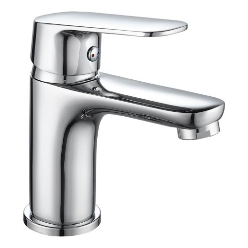 Piazza Oggi 10500 Griferia Lavatorio Mesada Monocomand Bajo Acabado Brillante Color Cromo