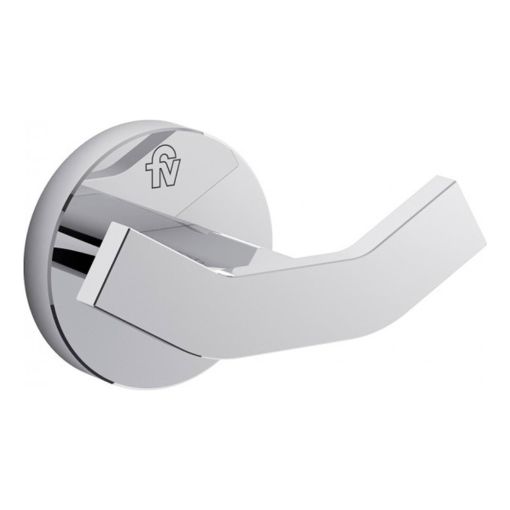 Percha Doble Fv Triades 0166/c3 Accesorio Para Bano Color Cromado