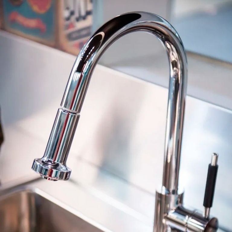 Grif Piazza Gourmet 10300 Duchador Extraible Cocina Negro - Imagen 3