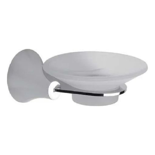 Jabonera Fv Alesia Cromado Baño Metálico 5 Años Garantía