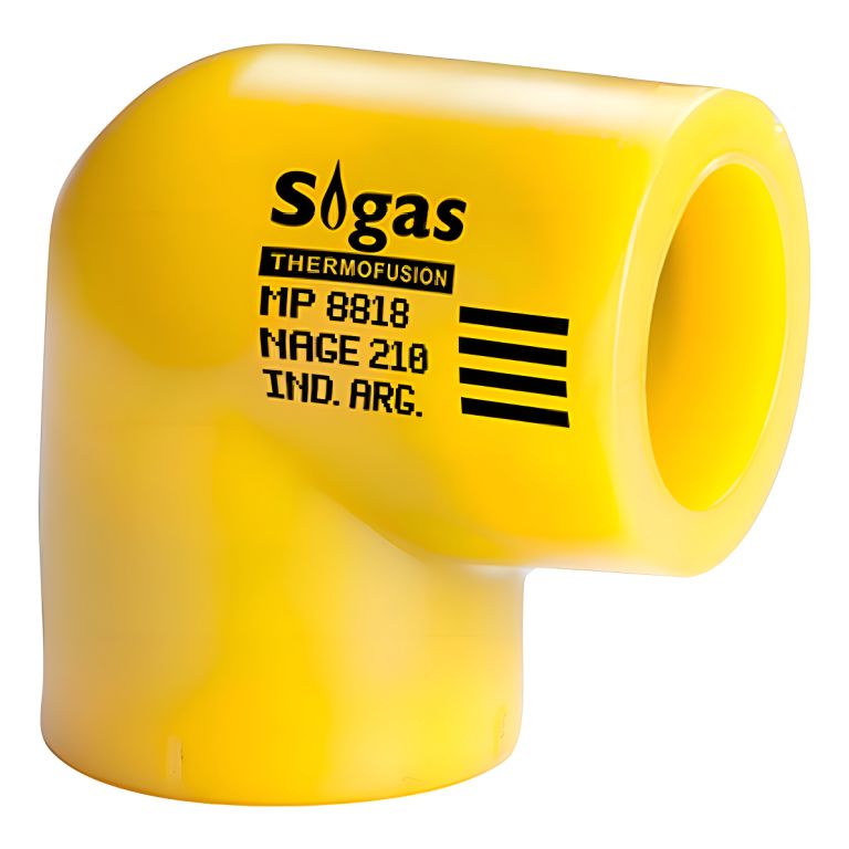 Codo 20 A 90 Sigas Termofusion Gas Dema