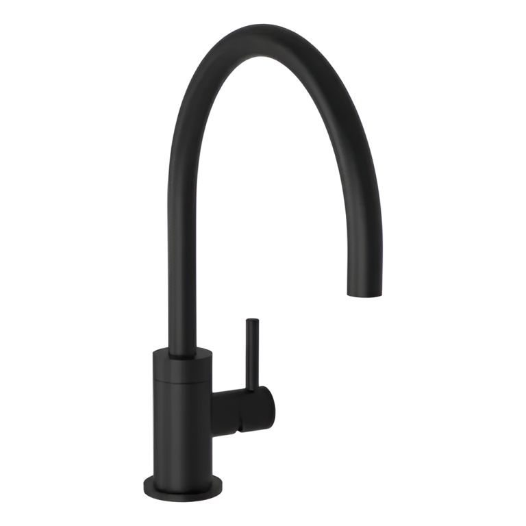 Griferia Hidromet Mini Cucina Monocomando Pico Bar Black