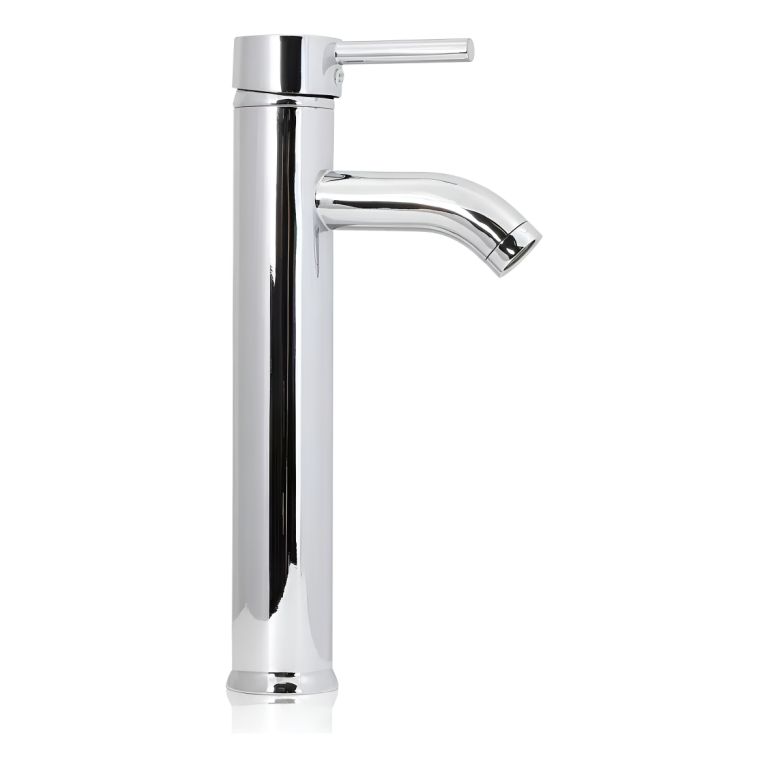 Griferia Lavatorio Alto Monocomando Metalica Daccord