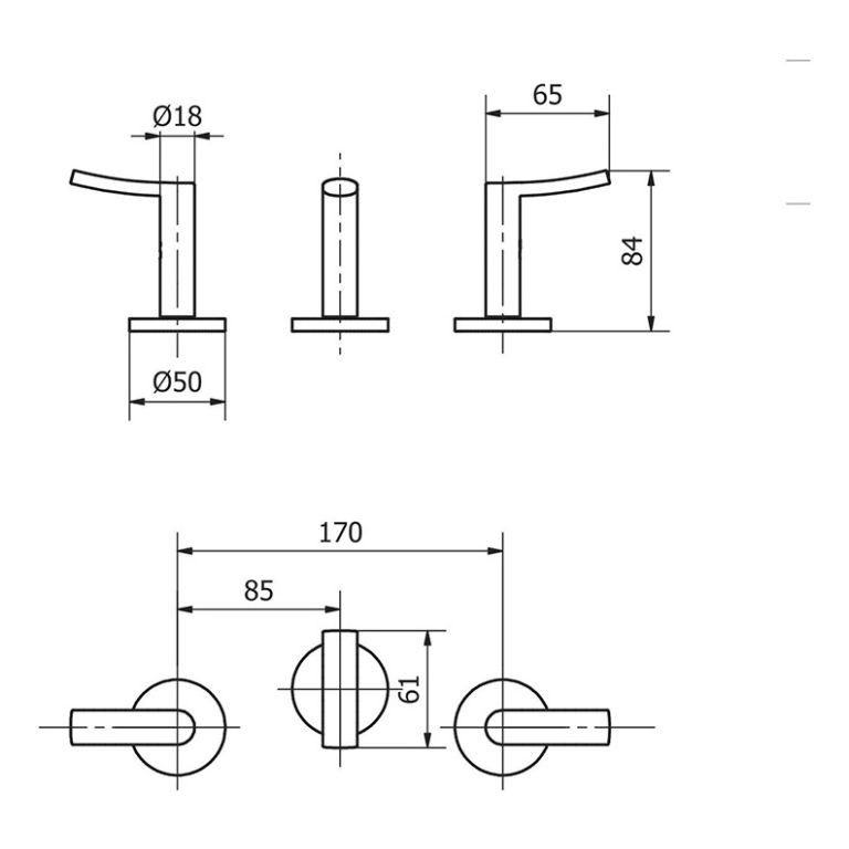 Griferia Hydros Mind Bidet Con Transferencia - Imagen 2