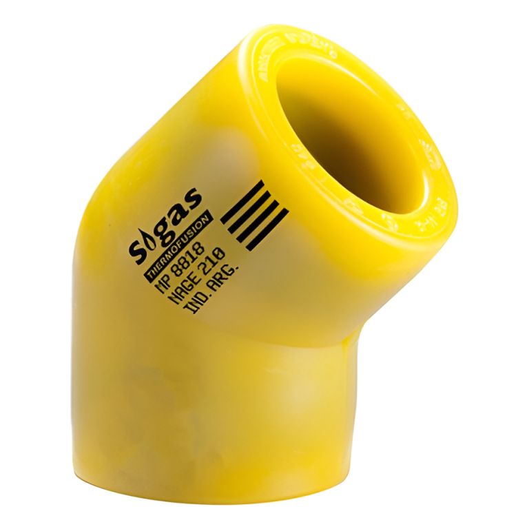 Codo 63 A 45° Sigas Termofusion Gas Dema