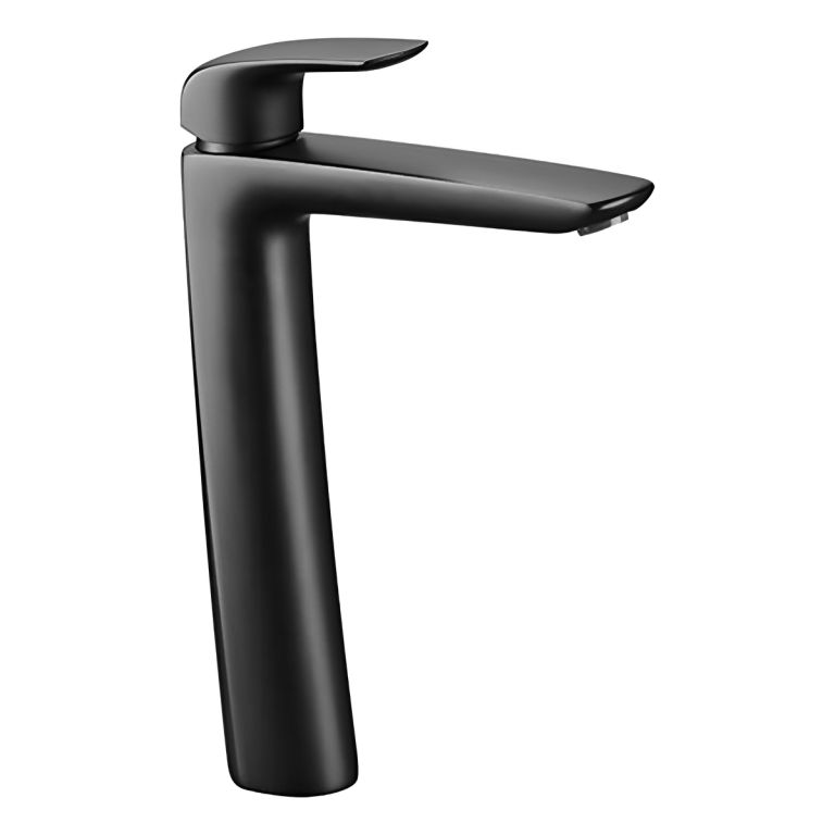 Griferia Fv Epuyen Lavatorio Alto Monocomando Negro 0181.02/L2-NG