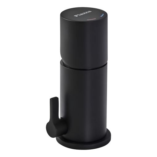 Griferia Piazza Lounge Monocomando Negro Bidet