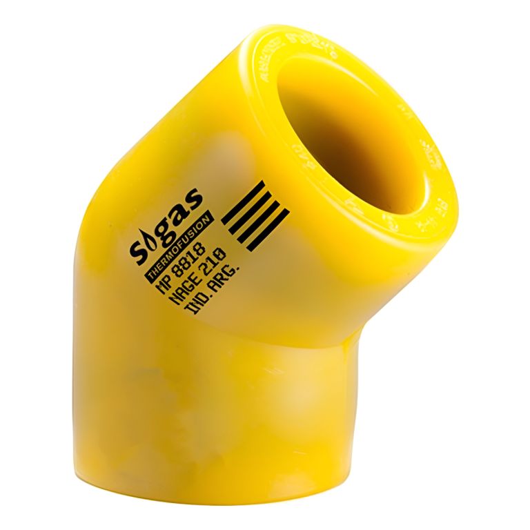 Codo 50 A 45 Sigas Termofusion Gas Dema