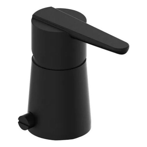 Griferia Hidromet Flat Bidet Negra Black 8402negr