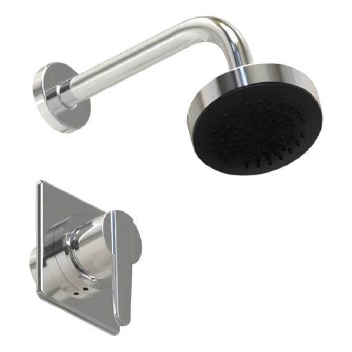 Griferia Hidromet Flat Ducha Embutir Sin Transferencia