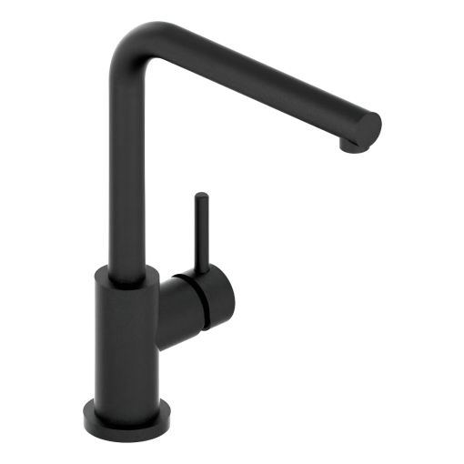 Griferia Hidromet Discovery Cocina Monocomando Recto Negro 910NEGR