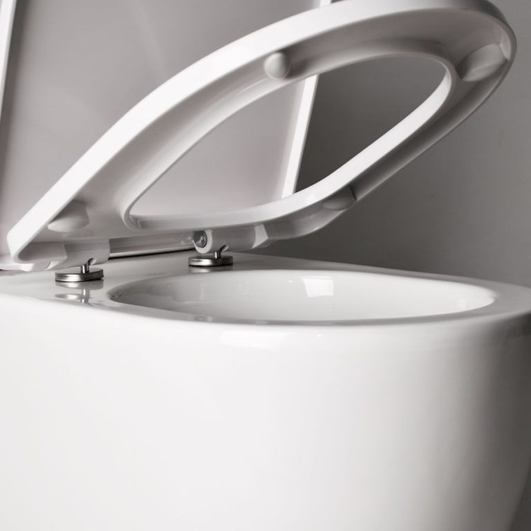 Asiento Tapa De Inodoro Ferrum Fontana Mdf Herrajes Metal - Imagen 3