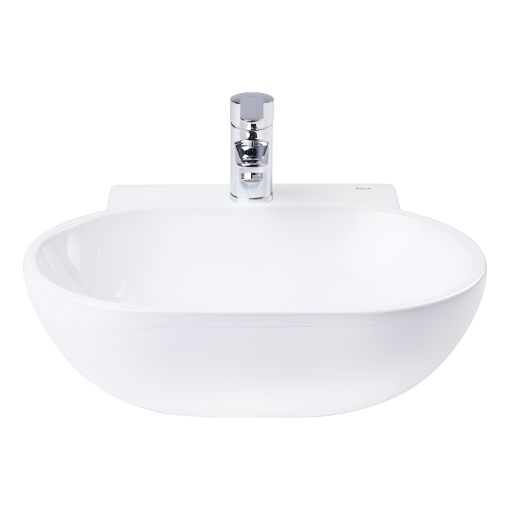 Bacha Roca Lea Plus Mesada De Apoyo Baño Blanca