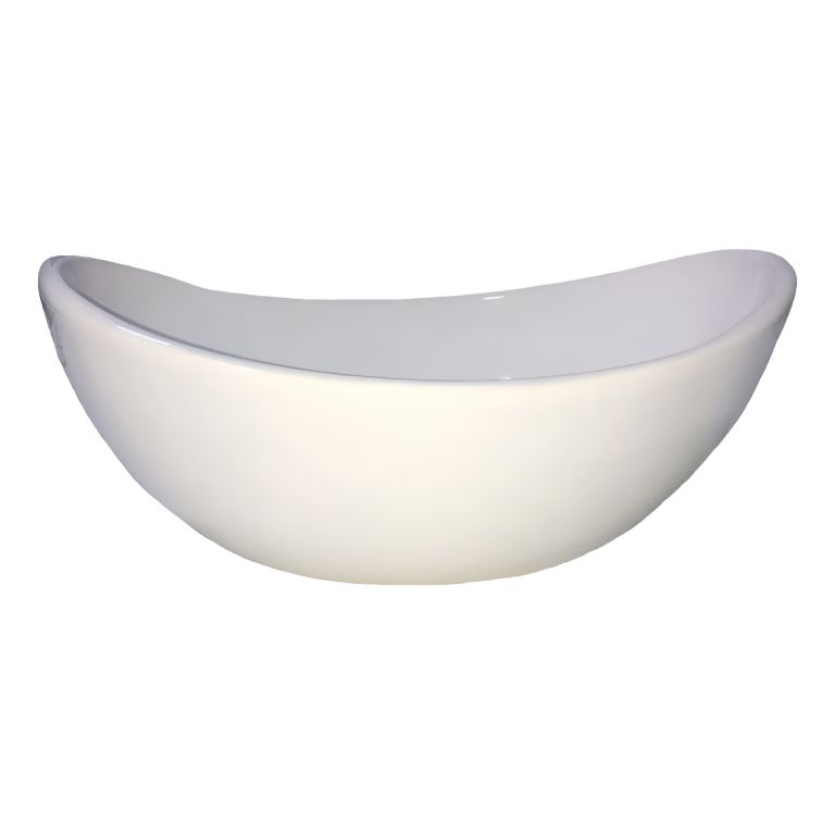 Bacha De Apoyo Oval Daccord Luna Para Griferia Alta