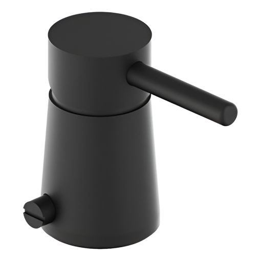 Griferia Hidromet Vector Bidet Negro Monocomando