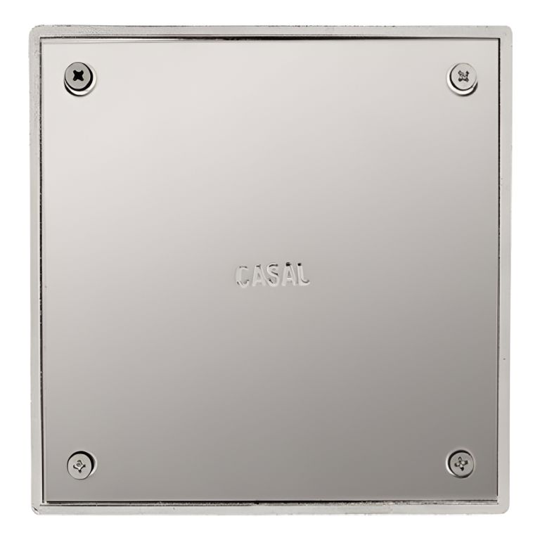 Reja Ciega Casal 12x12 Tapa Para Piso - Acero Inox