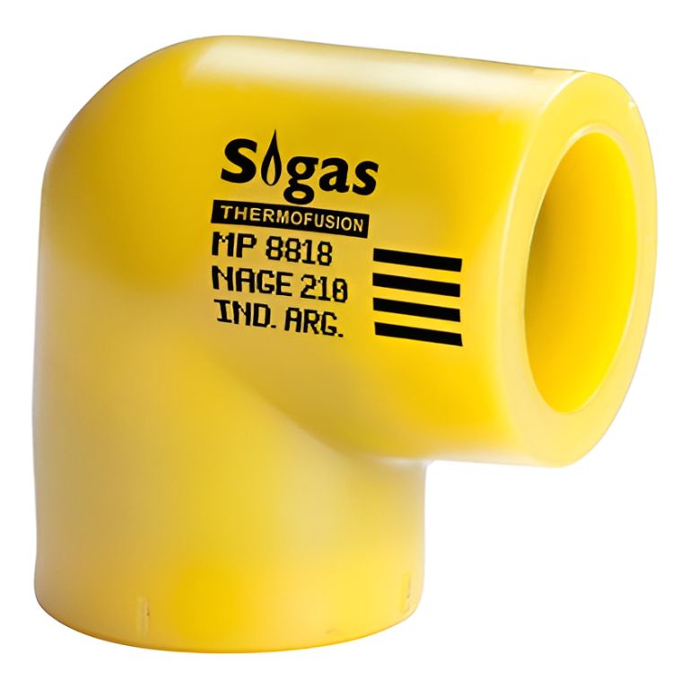 Codo 63 A 90 Sigas Termofusion Gas Dema