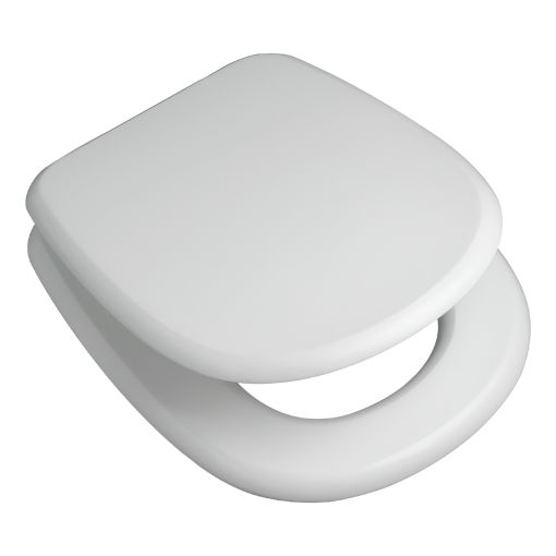 Asiento Tapa Inodoro Ferrum Adriatica Madera Y Herrajes Plásticos