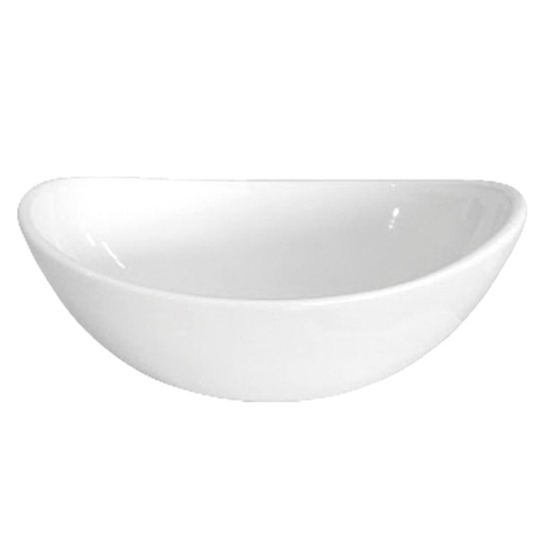 Bacha De Apoyo Oval Daccord Luna Para Griferia Alta - Imagen 2