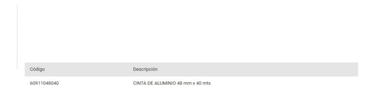 Cinta De Aluminio Sigas 48 Mm X 40 Mts Cubre Caño Plateado - Imagen 2