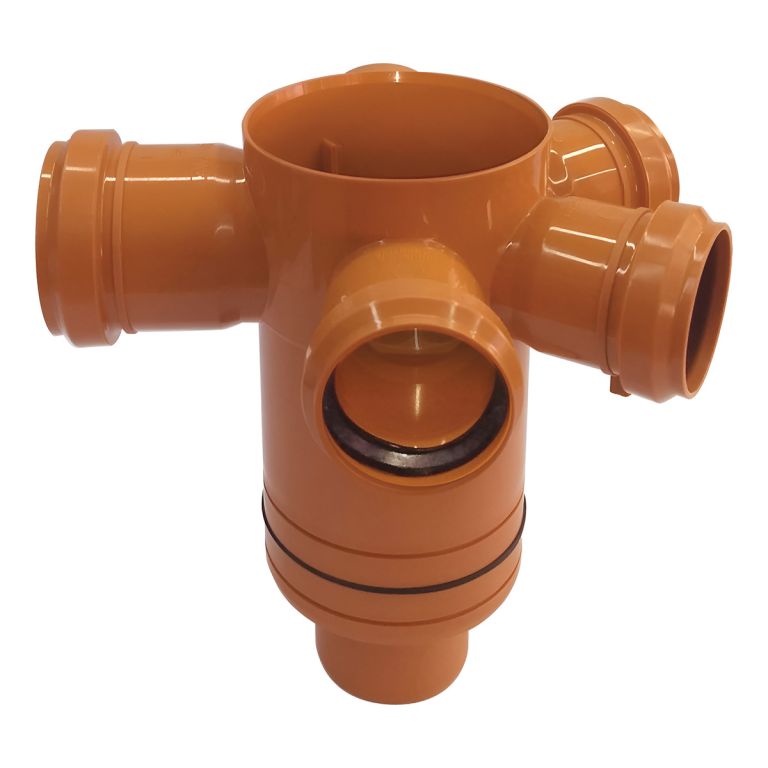 Boca Acceso Acanalada P/losa 5 Entradas Awaduct 50 X 110/63