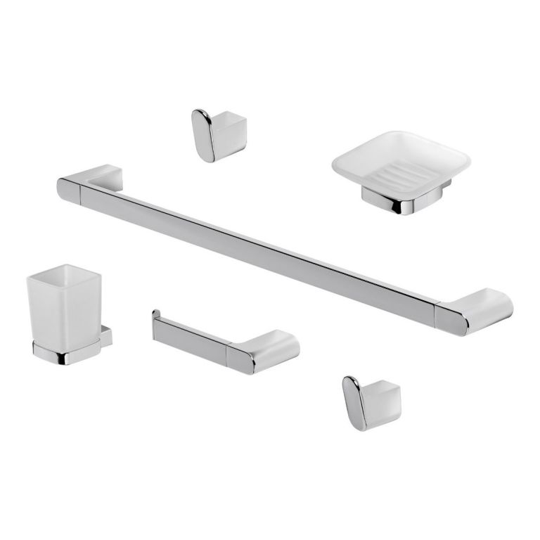 Set Kit Accesorios Baño Peirano Linea 16000 6 Piezas