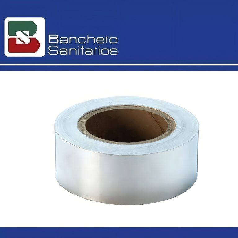 Cinta De Aluminio Sigas 48 Mm X 40 Mts Cubre Caño Plateado - Imagen 3