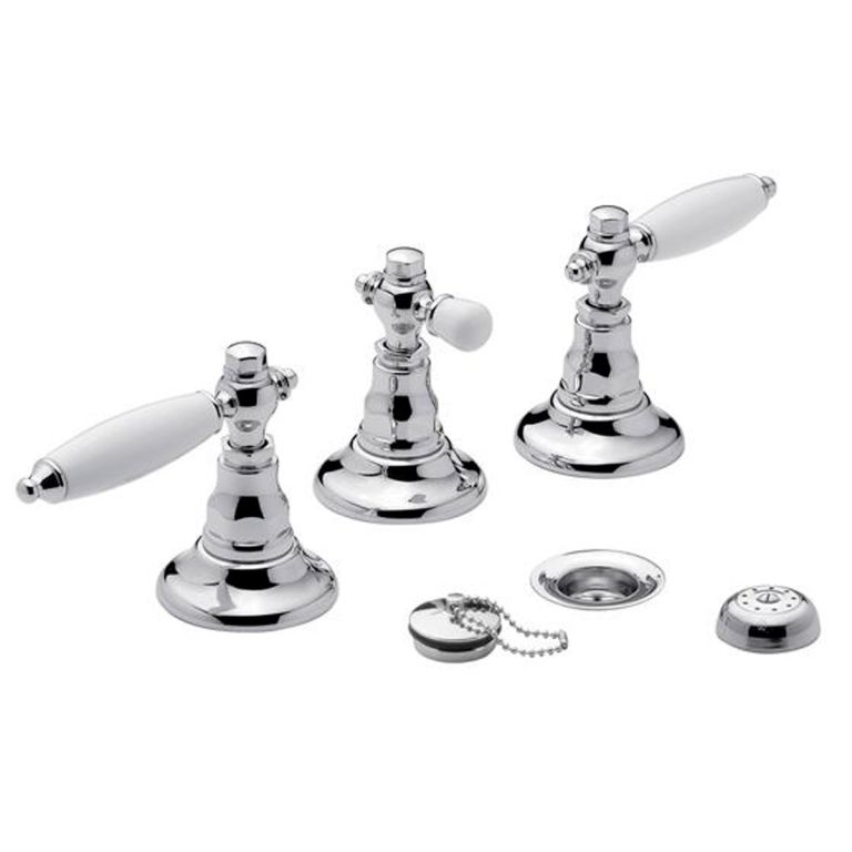 Combo De Griferias De Baño Fv Vermont Lever Baño Completo - Imagen 3