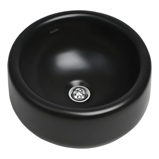 Bacha Ferrum Cilindrica Milos Negro Satinado Lwnf-ns