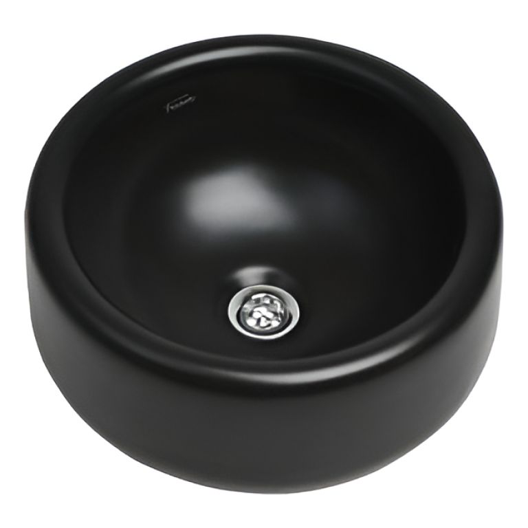 Bacha Ferrum Cilindrica Milos Negro Satinado Lwnf-ns