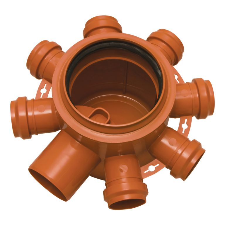 Pileta Awaduct De Patio Poliangular 7 Entradas 40x63 C/oring