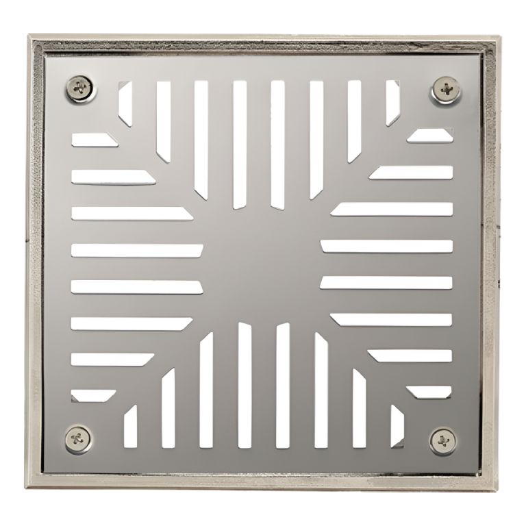 Rejilla Piso 12x12 Acero Inoxi C/marco Casal 608 Para Soldar