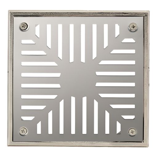 Rejilla Piso 15x15 Acero Inoxi C/marco Casal 627 Para Soldar