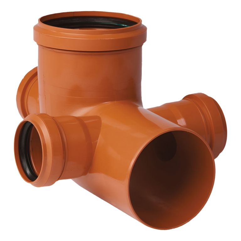 Boca Acceso Horizontal Con 3 Acometidas Aw 110 A 90