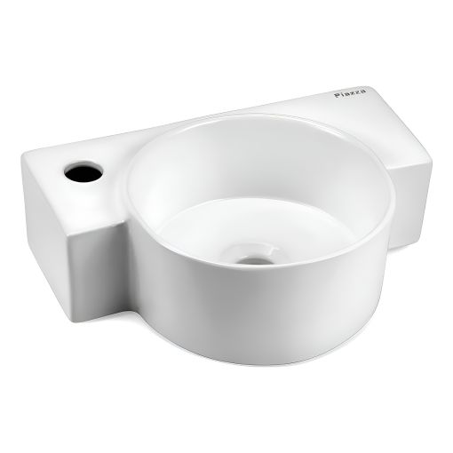 Bacha De Apoyo Piazza Rectang 1 Agujero A263 38x28x12,5cm