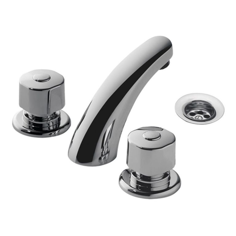 Combo Griferias Fv Arizona Baño + Kansas Monocomando Cocina - Imagen 2