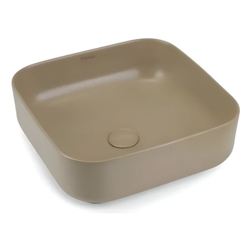 Bacha De Apoyo Piazza A423 Beige Cuadrada 38x38x14cm