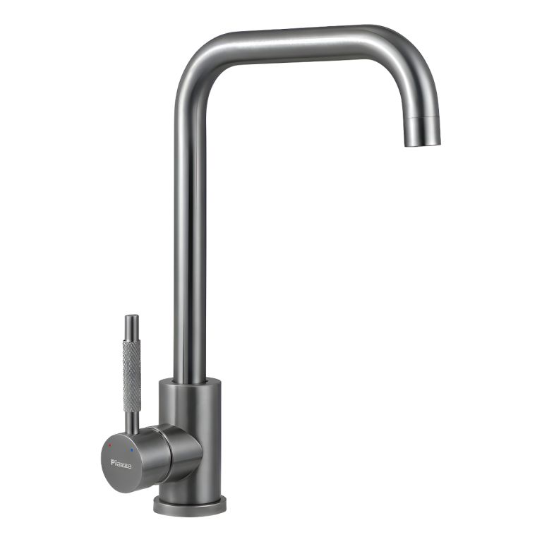 Grifería Piazza Cocina Mesada Gourmet 10303gf Grafito