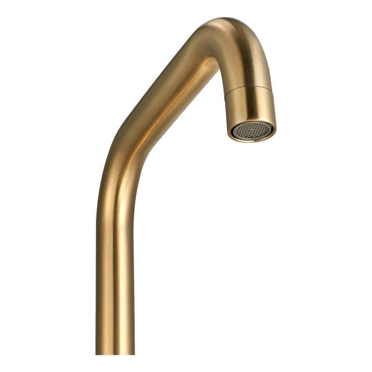 Grifería Piazza Cocina Mesada Gourmet 10303om Oro Mate - Imagen 4
