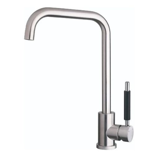 Griferia Piazza Gourmet 10303ss Monocomando Acero Inoxidable