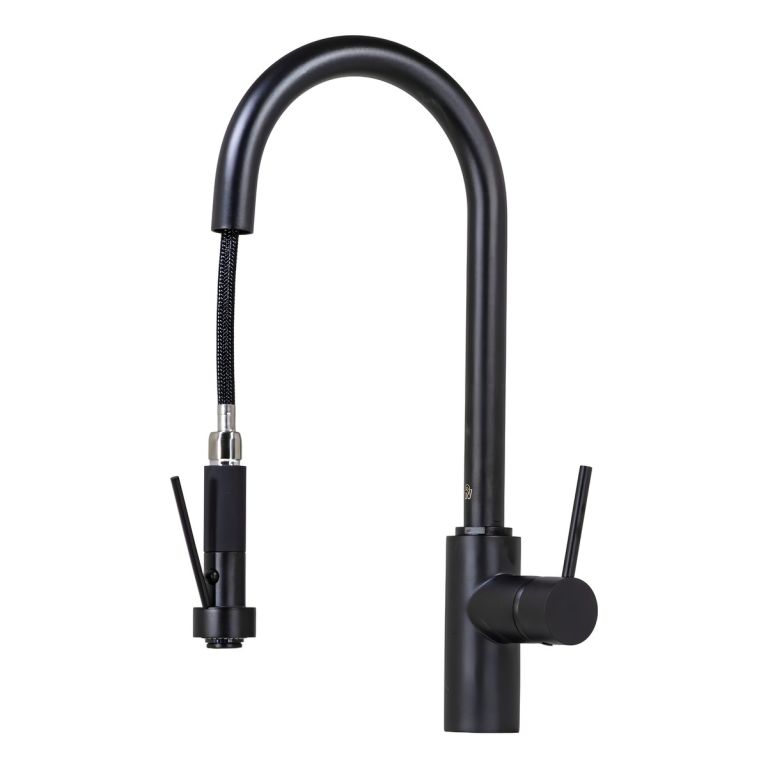 Grifería Cocina Fv Augusta Profesional 0412/96p-bk Negro - Imagen 3