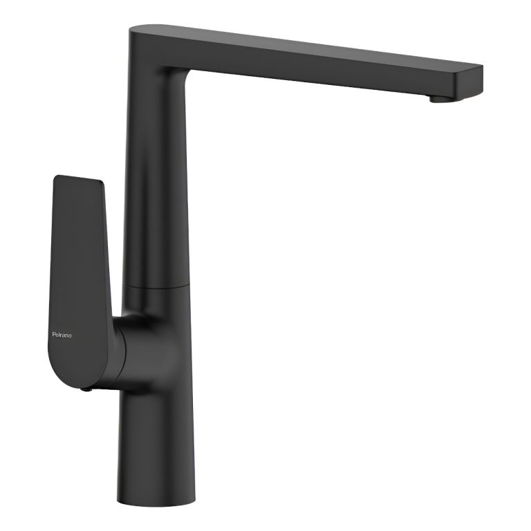 Grifería De Cocina Peirano Wave 20-168n Negro Mate